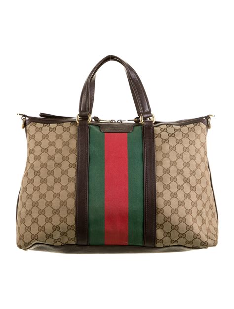 Gucci signature web shoulder bag